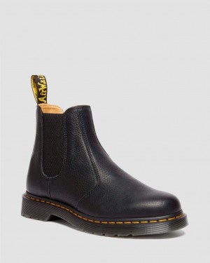 Botas Chelsea Dr Martens 2976 Ambassador Leather Mujer Negros | 21799573