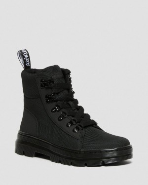Botas Dr Martens Combs Poly Casual Mujer Negros | 13106593