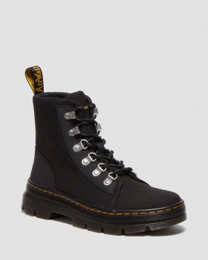 Botas Dr Martens Combs Poly Casual Mujer Negros | 94936978