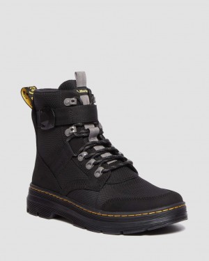 Botas Dr Martens Combs Tech II Fleece-Lined Casual Hombre Negros | 40099190