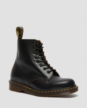 Botas con Cordones Dr Martens 1460 Vintage Made in England Hombre Negros | 47853434