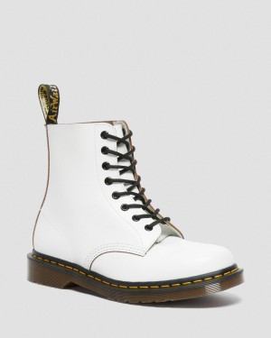 Botas con Cordones Dr Martens 1460 Vintage Made in England Mujer Blancos | 51747475