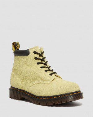 Botas con Cordones Dr Martens 939 Ben Suede Padded Collar Hombre Amarillos | 65694840