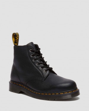 Botines Dr Martens 101 Ambassador Leather Mujer Negros | 30800609