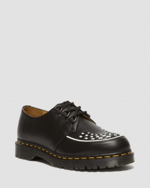 Zapatos Creepers Dr Martens Ramsey Smooth Leather Hombre Negros | 14524702