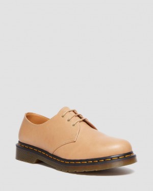 Zapatos Oxford Dr Martens 1461 Carrara Leather Hombre Marrom | 18200565