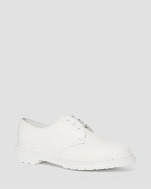 Zapatos Oxford Dr Martens 1461 Mono Smooth Leather Hombre Blancos | 16354130