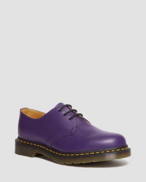 Zapatos Oxford Dr Martens 1461 Smooth Leather Hombre Morados | 88962951