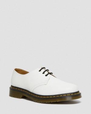Zapatos Oxford Dr Martens 1461 Smooth Leather Hombre Blancos | 54438942