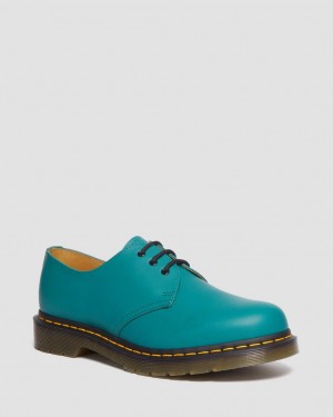 Zapatos Oxford Dr Martens 1461 Smooth Leather Hombre Turquesa | 28178777