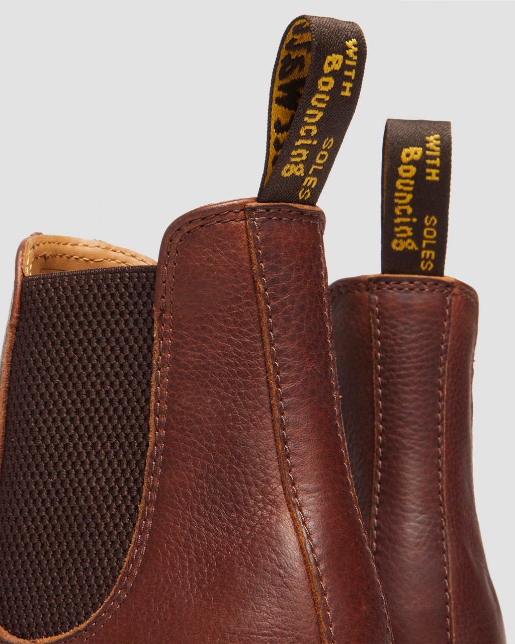 Botas Chelsea Dr Martens 2976 Ambassador Leather Mujer Marrom | 41609174