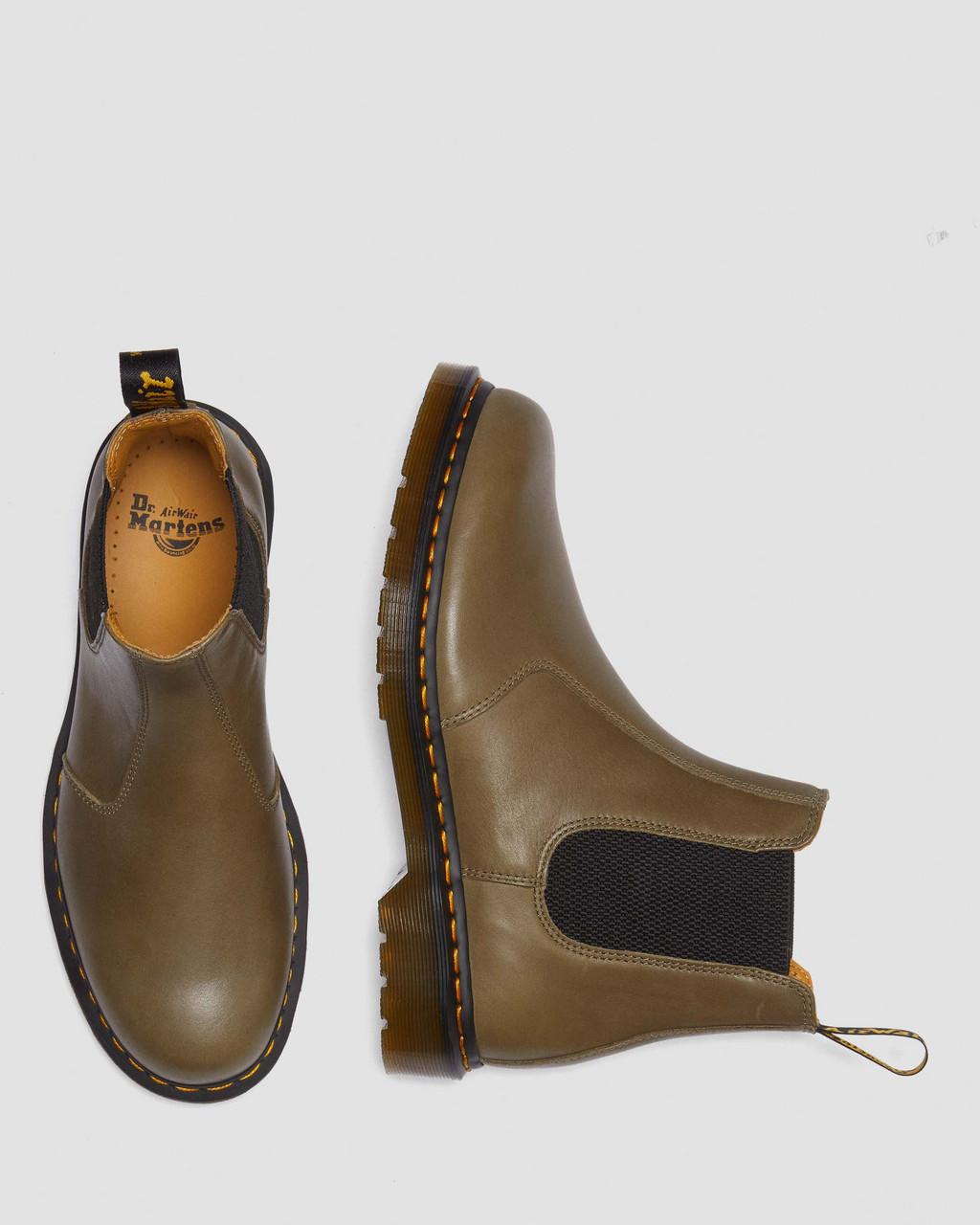 Botas Chelsea Dr Martens 2976 Carrara Leather Hombre Marrom | 78259147