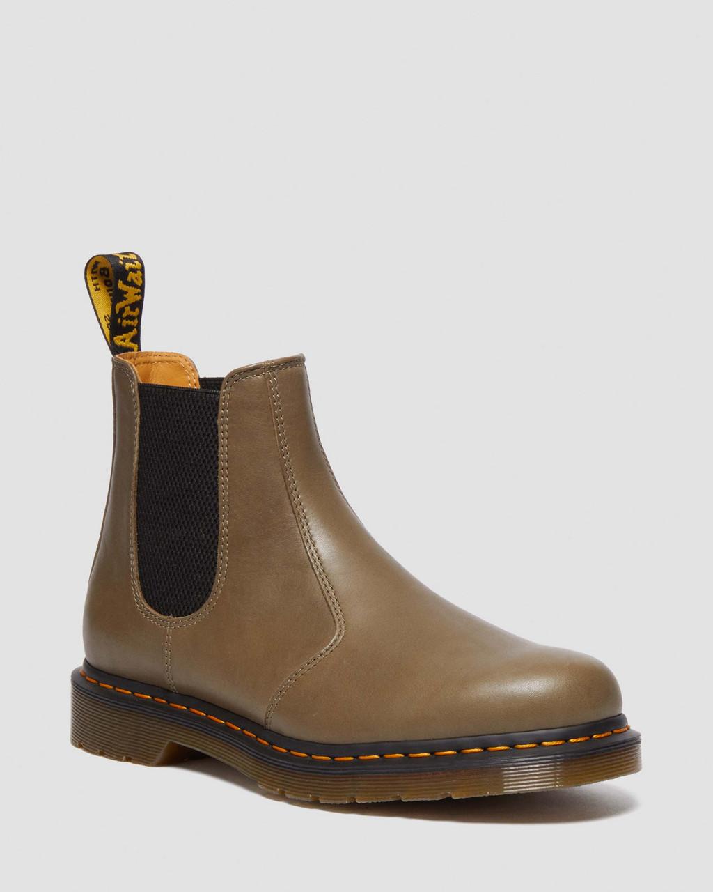 Botas Chelsea Dr Martens 2976 Carrara Leather Hombre Marrom | 78259147