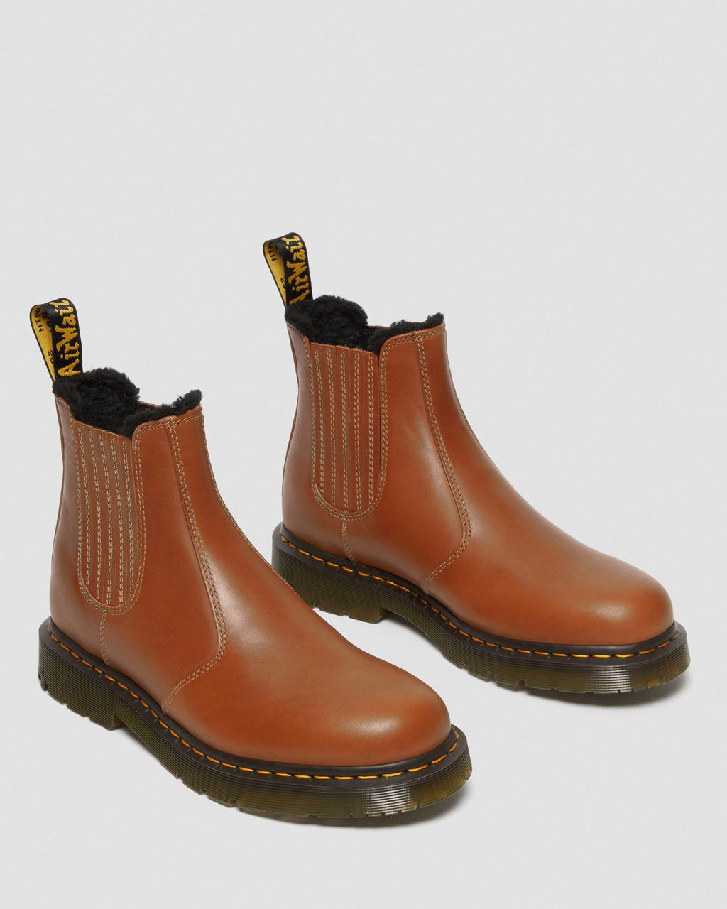 Botas Chelsea Dr Martens 2976 DM's Wintergrip Leather Mujer Marrom | 84014901
