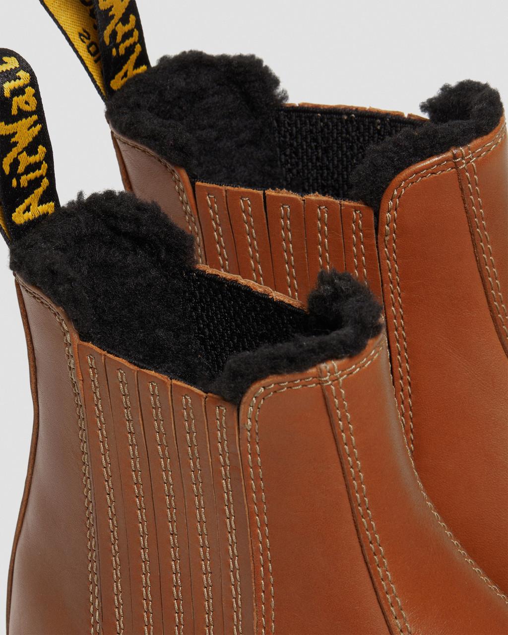 Botas Chelsea Dr Martens 2976 DM's Wintergrip Leather Mujer Marrom | 84014901