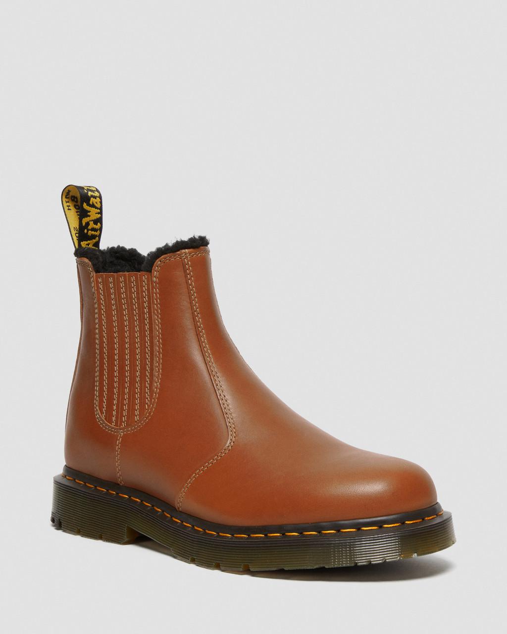 Botas Chelsea Dr Martens 2976 DM\'s Wintergrip Leather Mujer Marrom | 84014901