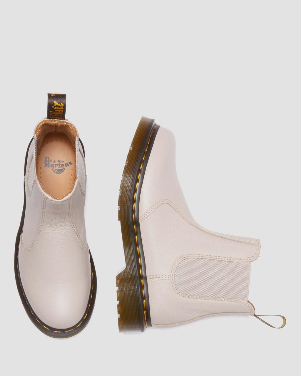 Botas Chelsea Dr Martens 2976 Leather Mujer Beige | 52488409