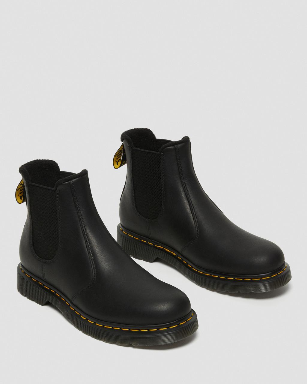 Botas Chelsea Dr Martens 2976 Warmwair Leather Mujer Negros | 58581490