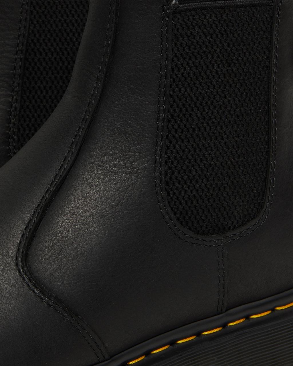 Botas Chelsea Dr Martens 2976 Warmwair Leather Mujer Negros | 58581490