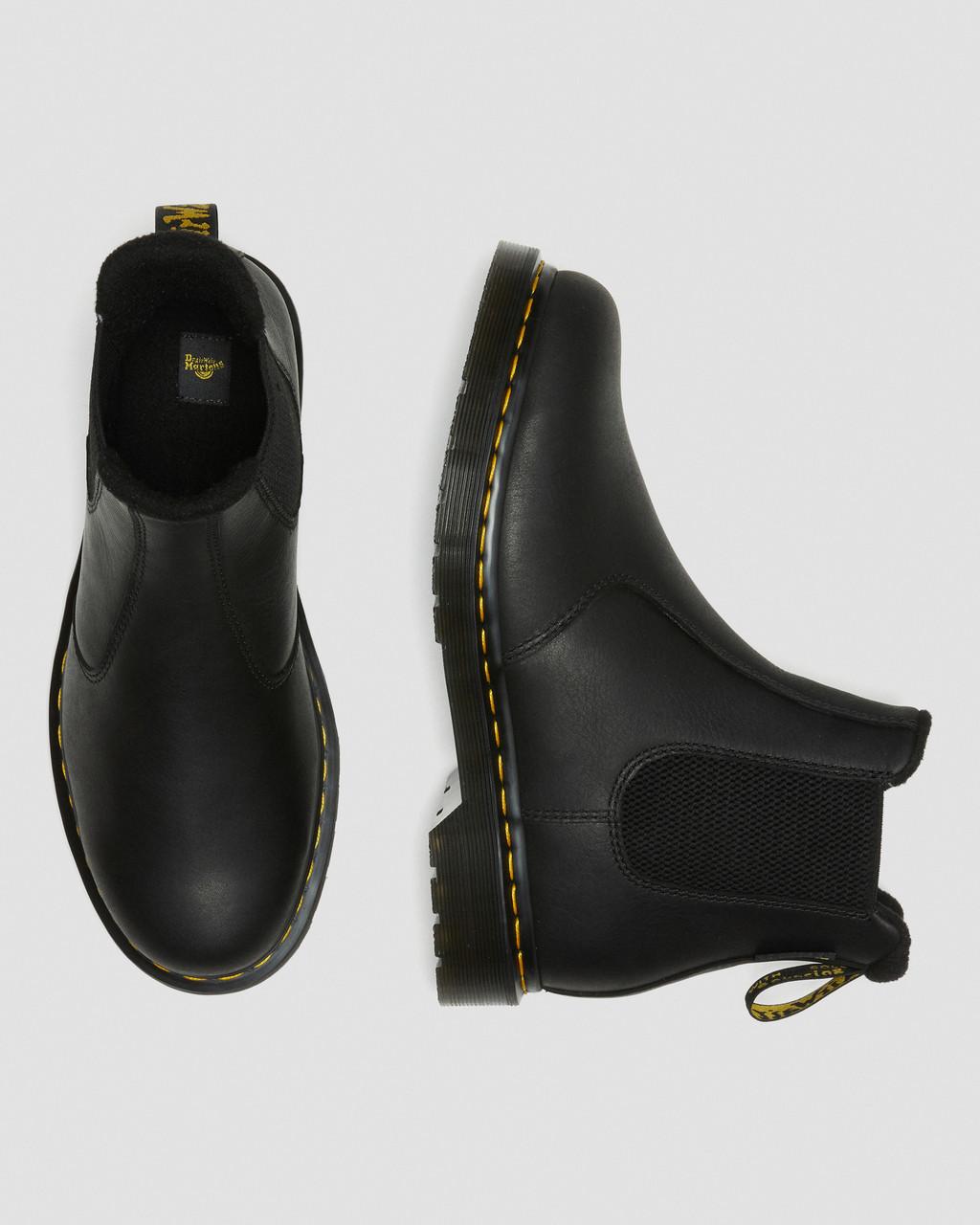 Botas Chelsea Dr Martens 2976 Warmwair Leather Mujer Negros | 58581490