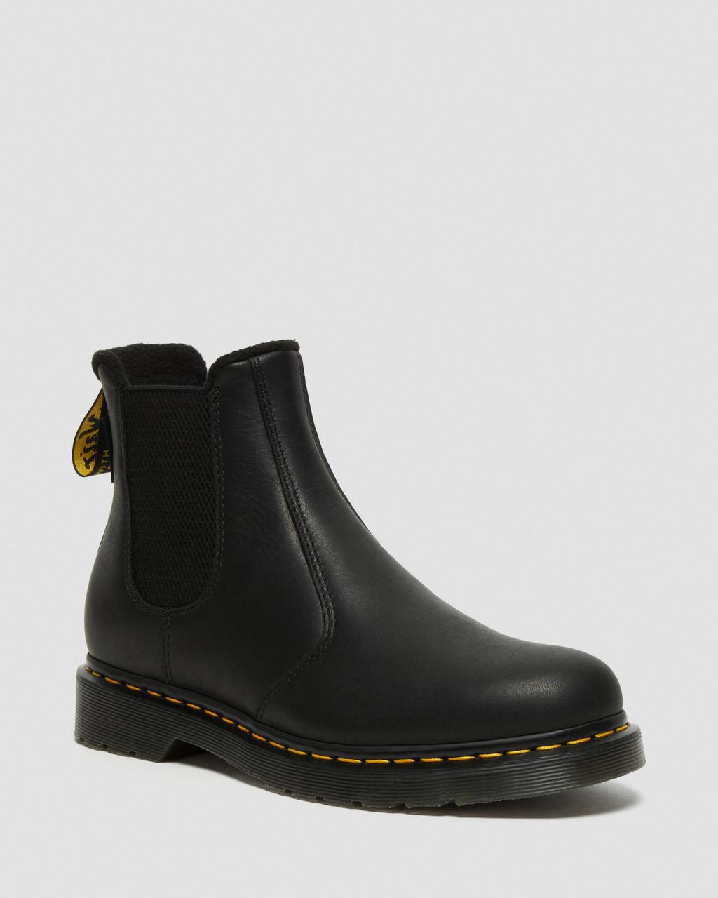 Botas Chelsea Dr Martens 2976 Warmwair Leather Mujer Negros | 58581490