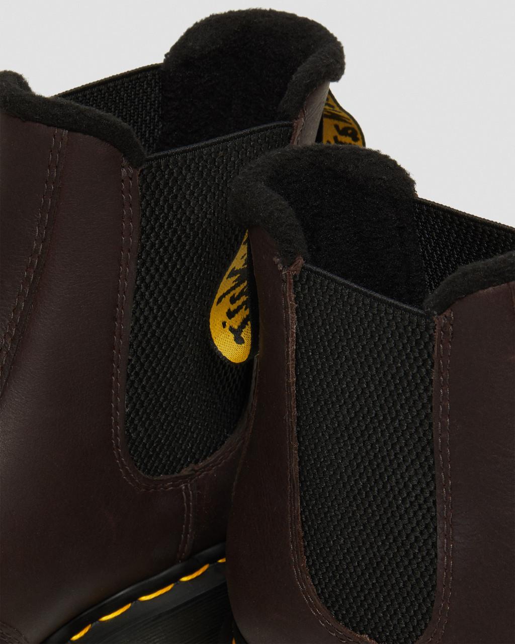 Botas Chelsea Dr Martens 2976 Warmwair Leather Hombre Marrom | 43359836