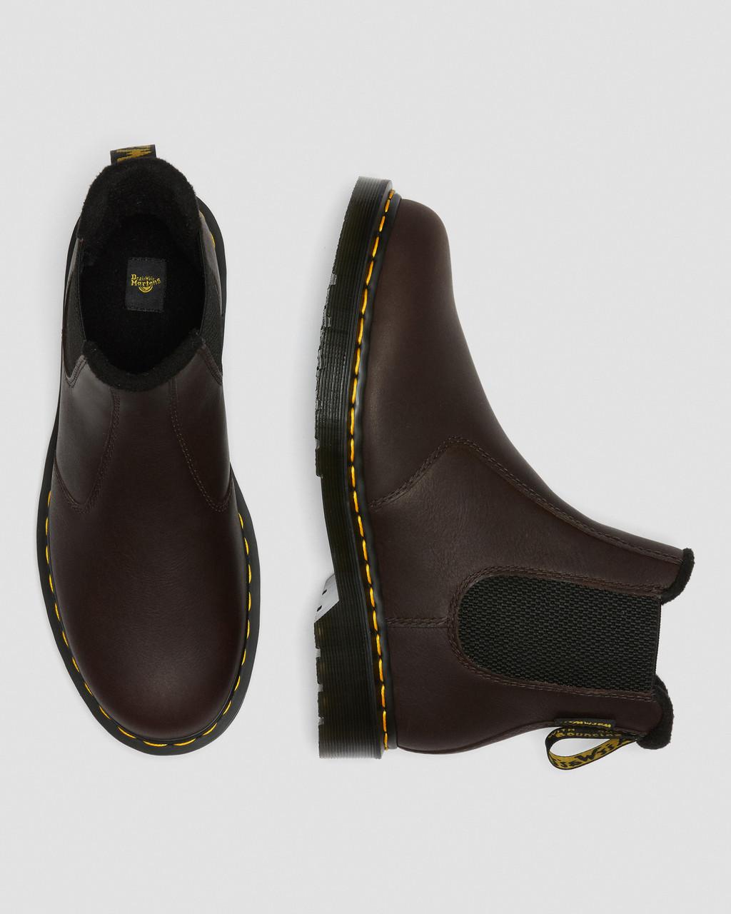 Botas Chelsea Dr Martens 2976 Warmwair Leather Hombre Marrom | 43359836