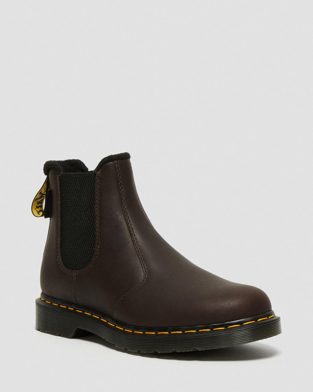Botas Chelsea Dr Martens 2976 Warmwair Leather Hombre Marrom | 43359836