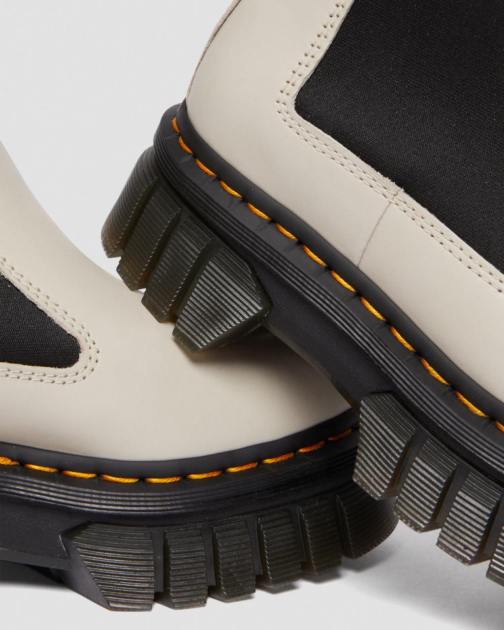 Botas Chelsea Dr Martens Audrick Nappa Leather Platform Hombre Blancos | 50488392