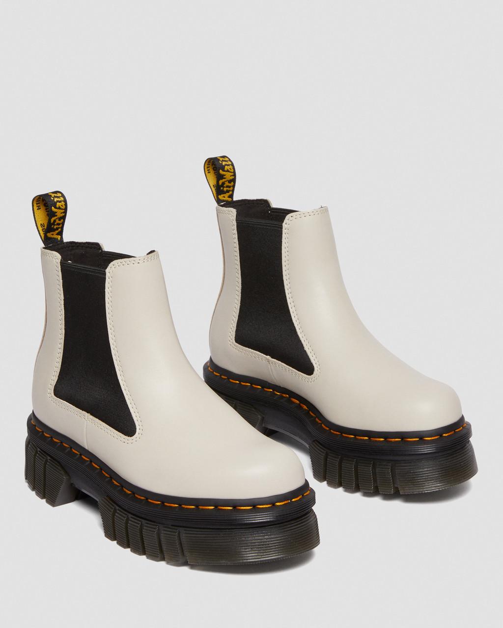 Botas Chelsea Dr Martens Audrick Nappa Leather Platform Hombre Blancos | 50488392