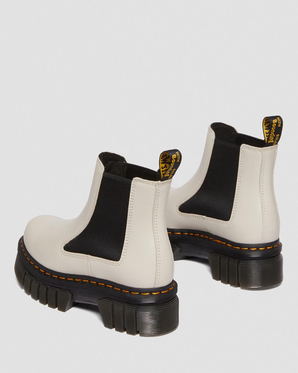 Botas Chelsea Dr Martens Audrick Nappa Leather Platform Hombre Blancos | 50488392
