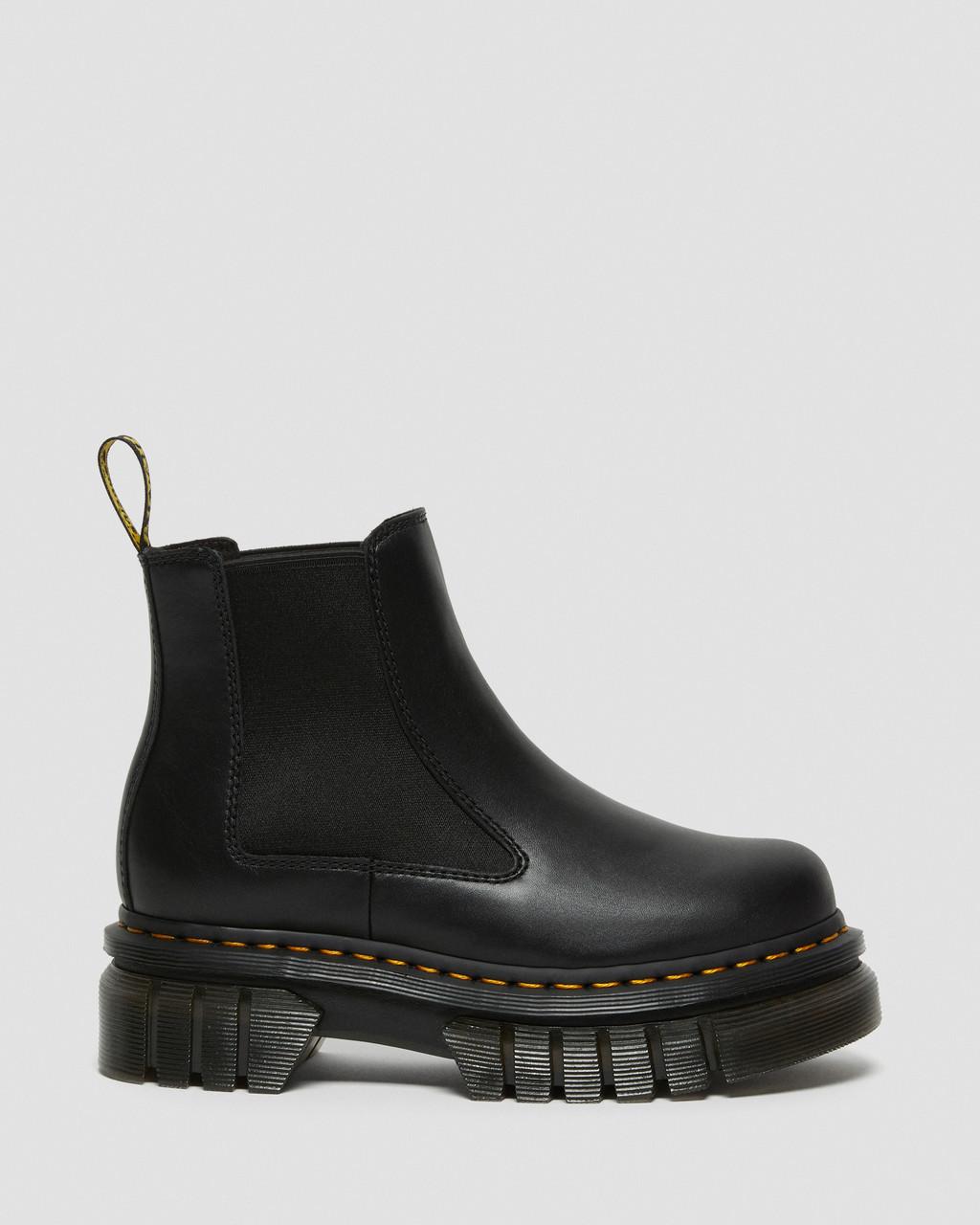 Botas Chelsea Dr Martens Audrick Nappa Leather Platform Hombre Negros | 36874881