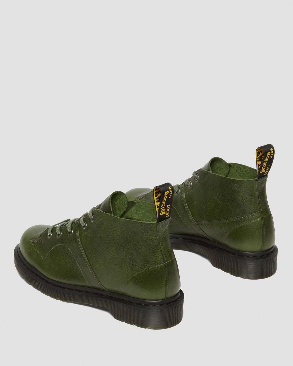 Botas De Mono Dr Martens Church Buckingham Leather Hombre Verdes | 83076665