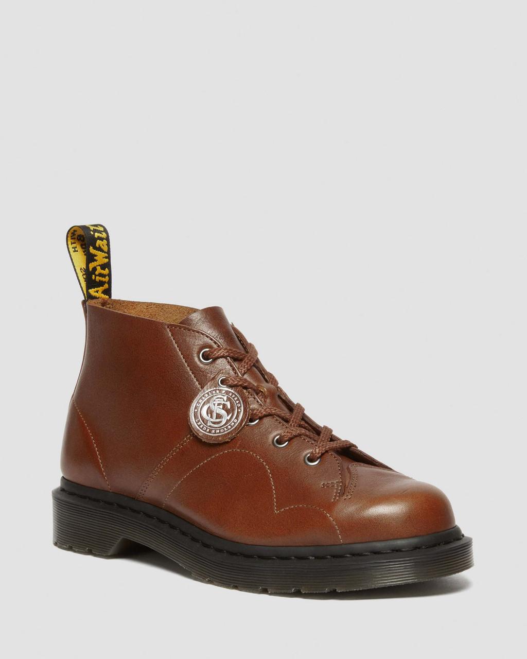 Botas De Mono Dr Martens Church Buckingham Leather Mujer Marrom | 17065364