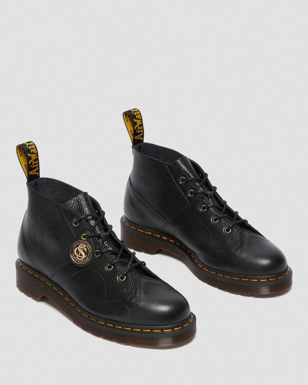 Botas De Mono Dr Martens Church Buckingham Leather Hombre Negros | 12740115