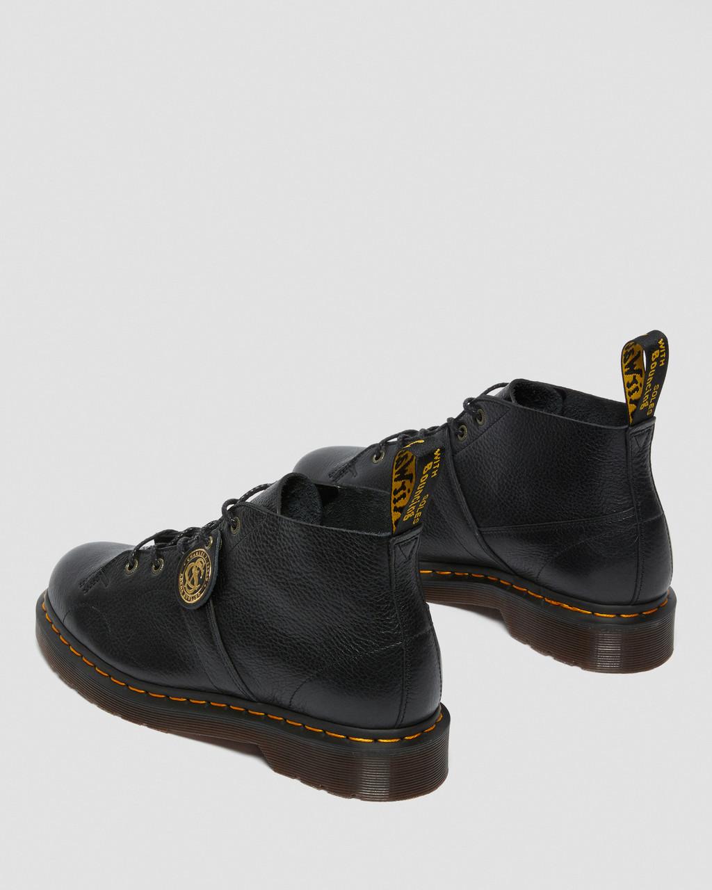 Botas De Mono Dr Martens Church Buckingham Leather Hombre Negros | 12740115