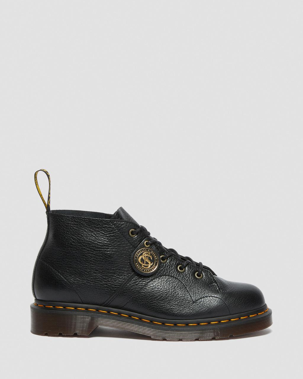 Botas De Mono Dr Martens Church Buckingham Leather Hombre Negros | 12740115