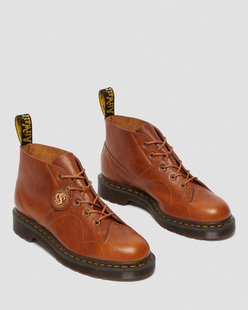 Botas De Mono Dr Martens Church Buckingham Leather Hombre Marrom | 30915273