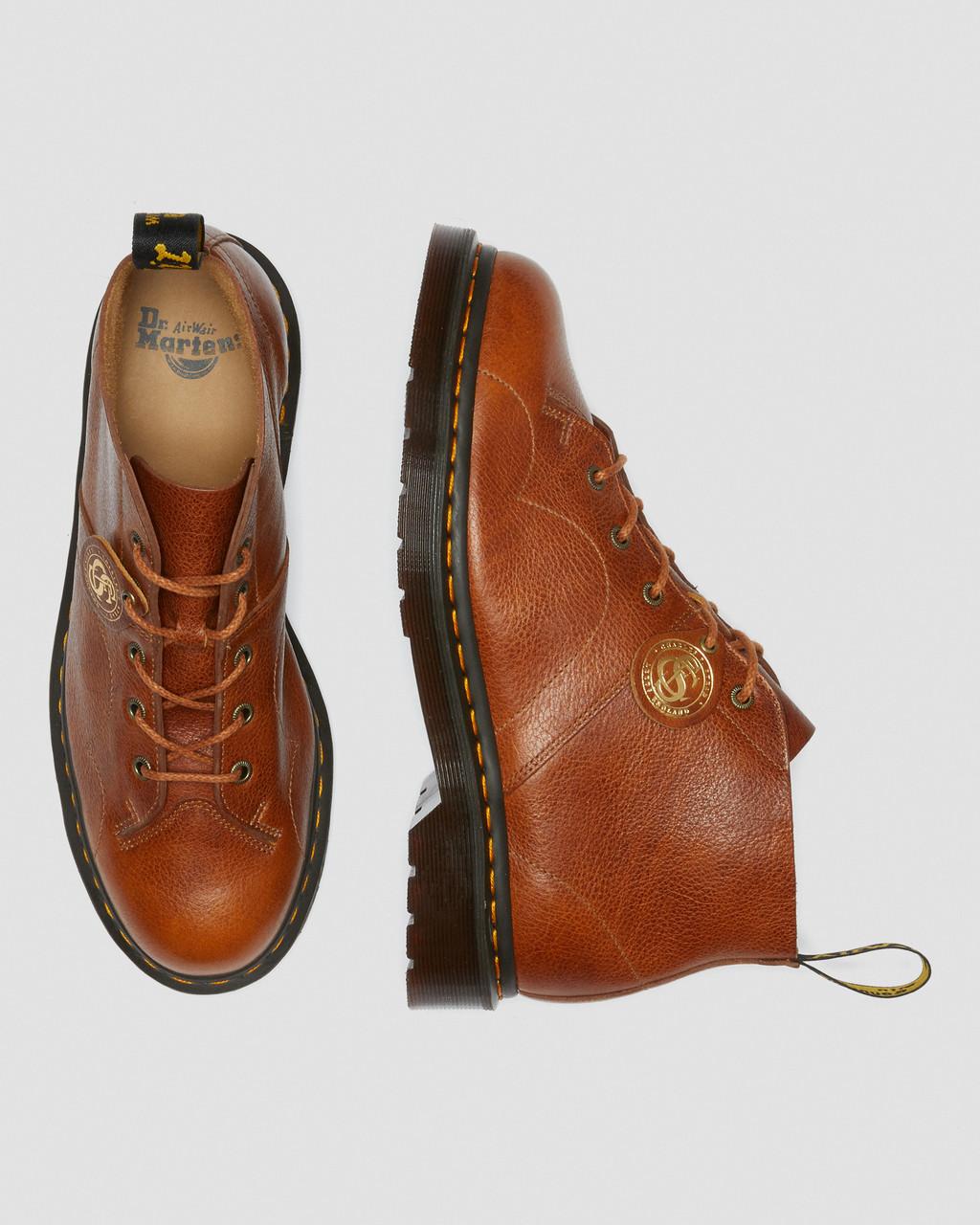 Botas De Mono Dr Martens Church Buckingham Leather Hombre Marrom | 30915273