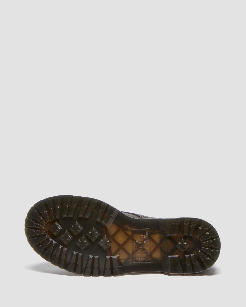Botas Dr Martens 1460 Virginia Leather Mujer Grises | 74619303