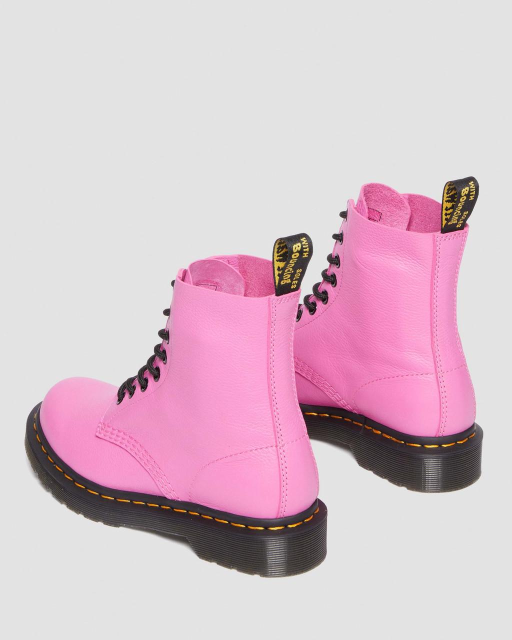 Botas Dr Martens 1460 Virginia Leather Mujer Rosas | 27700386