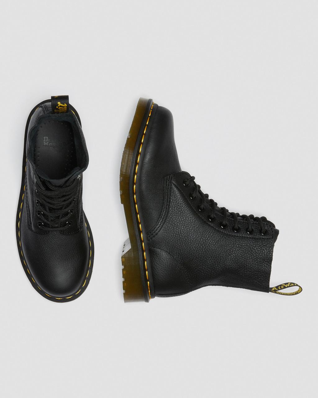 Botas Dr Martens 1460 Virginia Leather Mujer Negros | 33441937