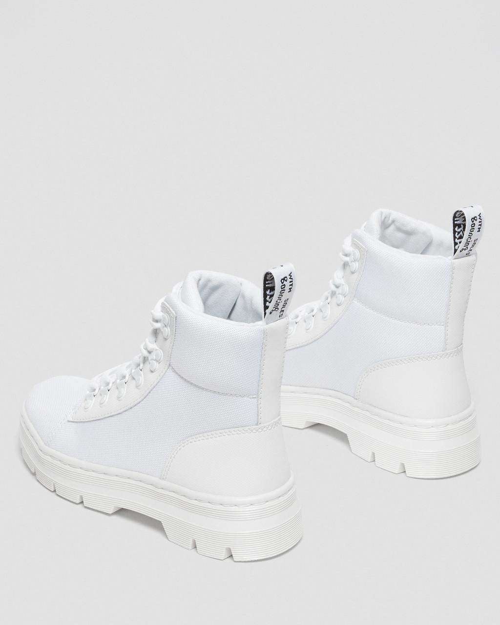 Botas Dr Martens Combs Poly Casual Mujer Blancos | 78080587