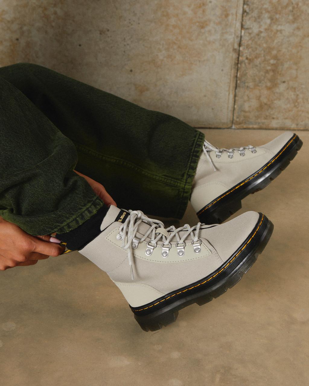 Botas Dr Martens Combs Poly Casual Mujer Grises | 83881022