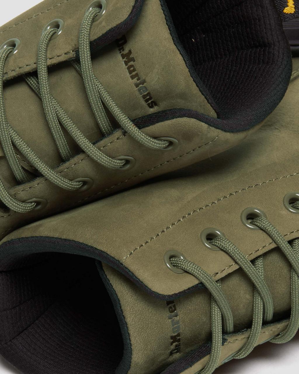 Botas Dr Martens Crewson Nubuck Leather Everyday Hombre Verde Oliva | 37434109