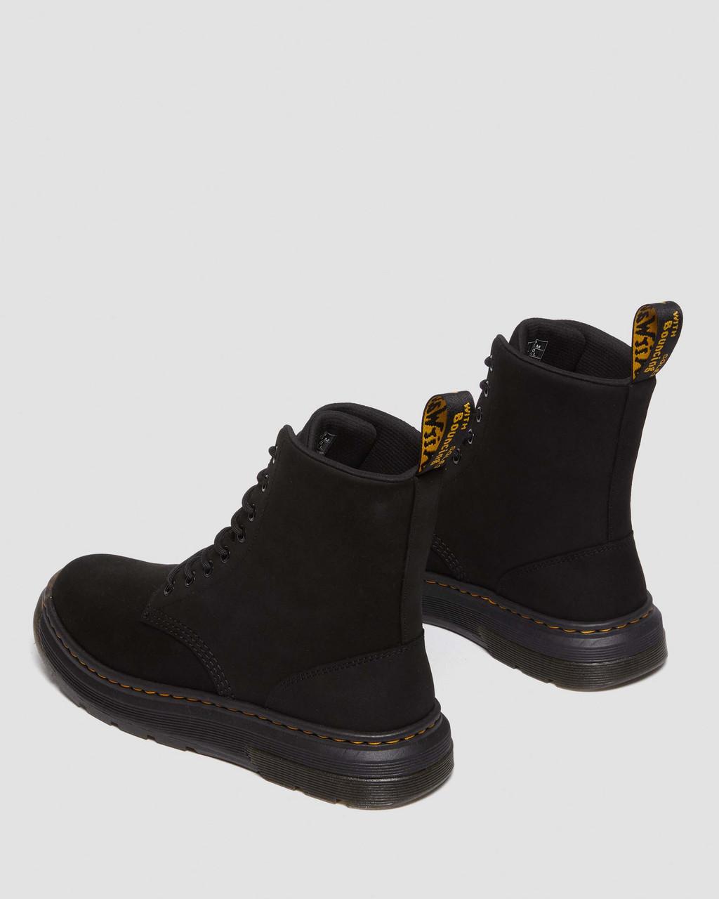 Botas Dr Martens Crewson Nubuck Leather Everyday Hombre Negros | 56526474