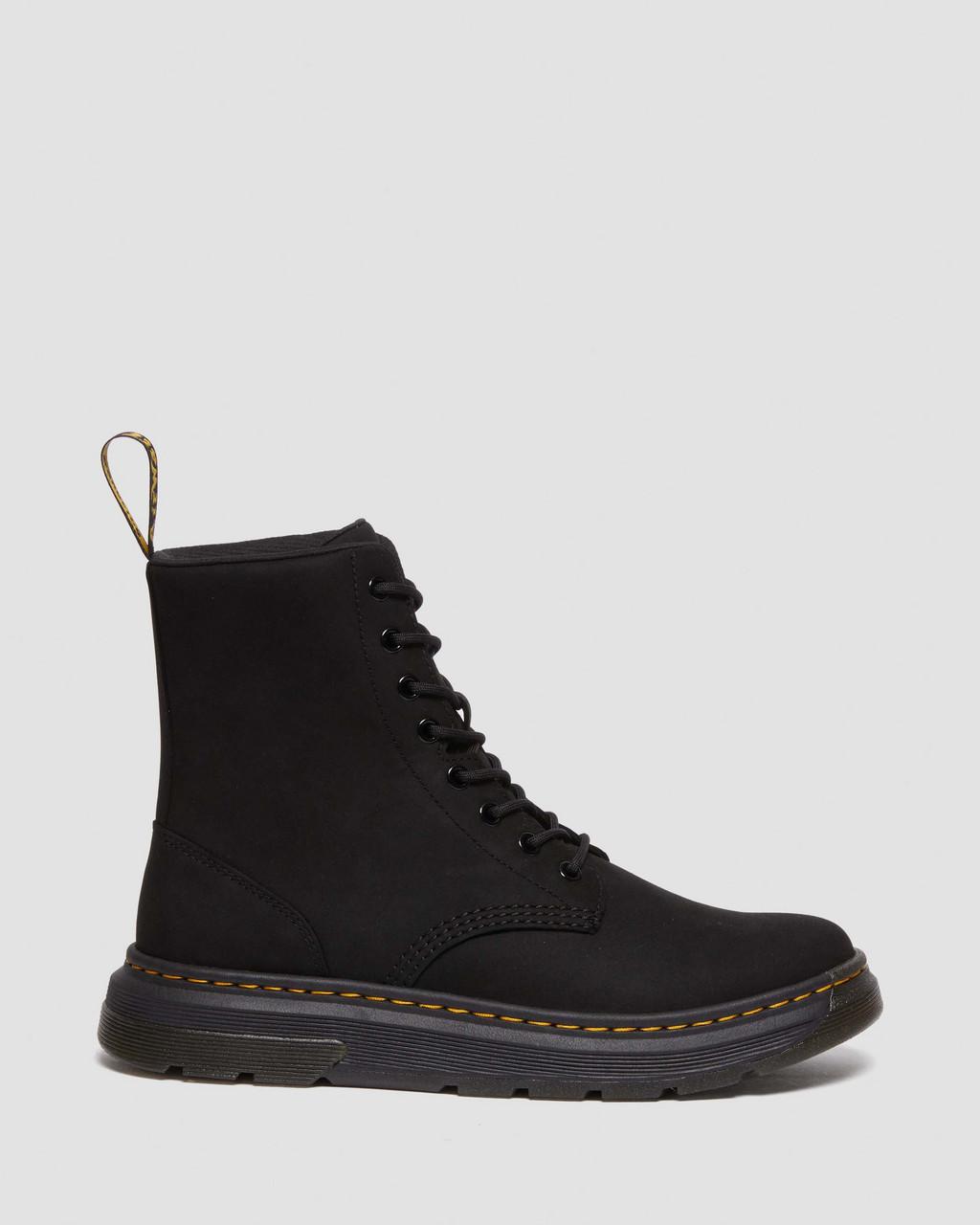Botas Dr Martens Crewson Nubuck Leather Everyday Hombre Negros | 56526474