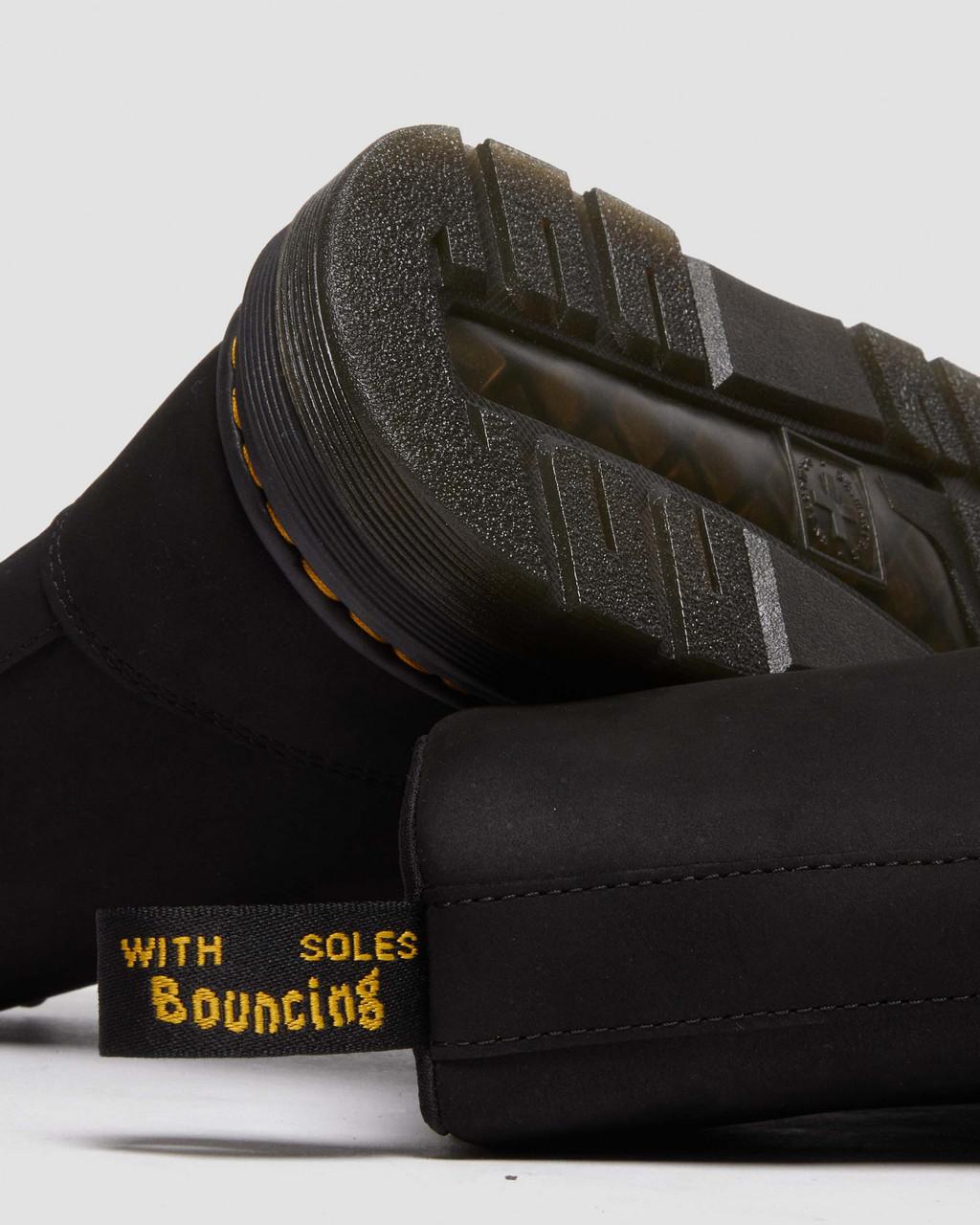 Botas Dr Martens Crewson Nubuck Leather Everyday Hombre Negros | 56526474