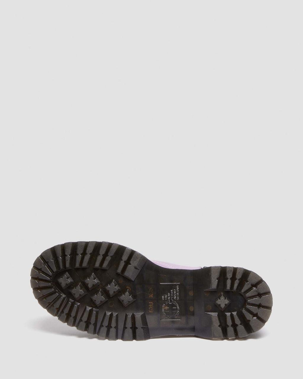 Botas Dr Martens Jadon III Pisa Leather Platforms Mujer Morados | 45079311