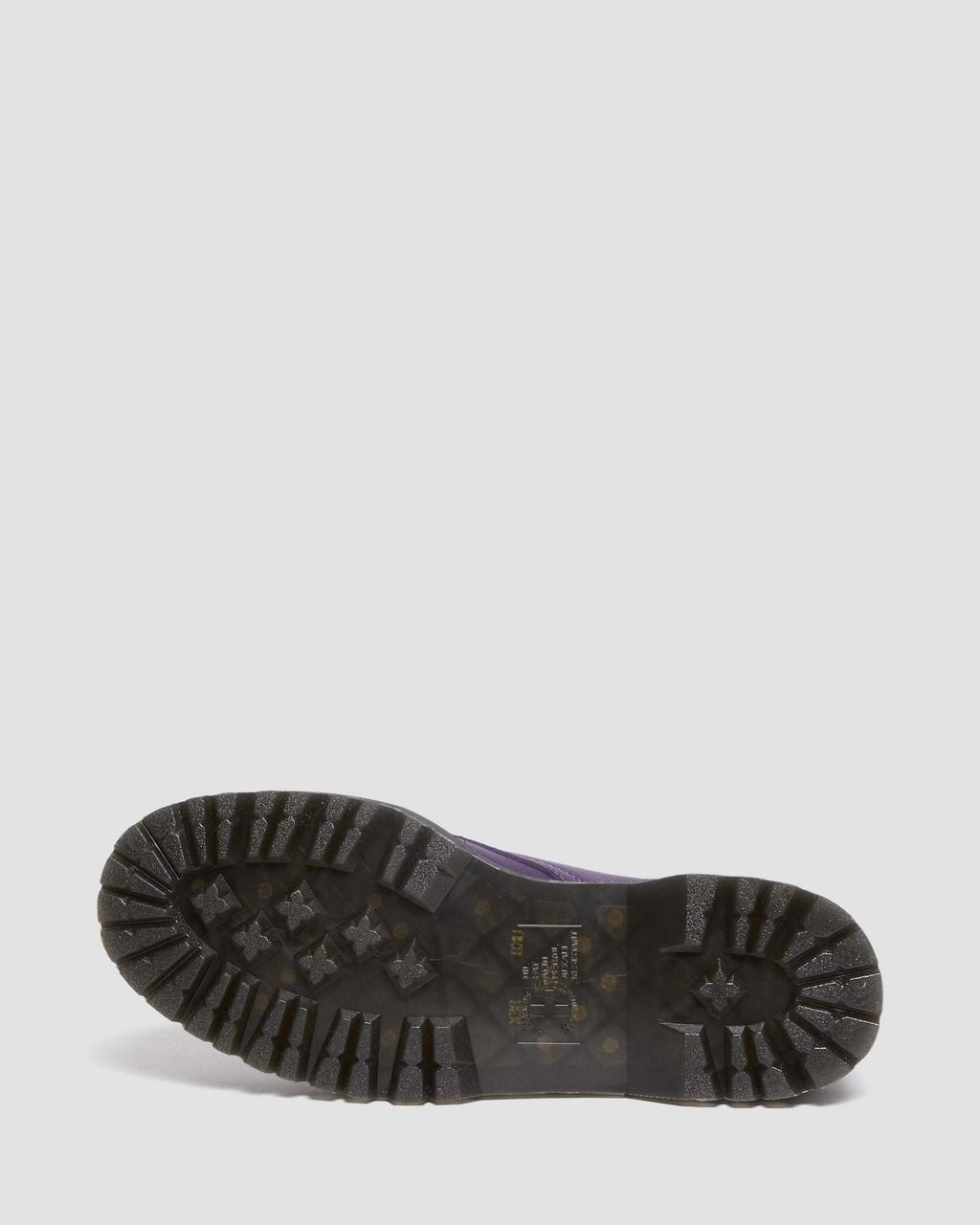 Botas Dr Martens Jadon III Pisa Leather Platforms Mujer Morados | 38181971